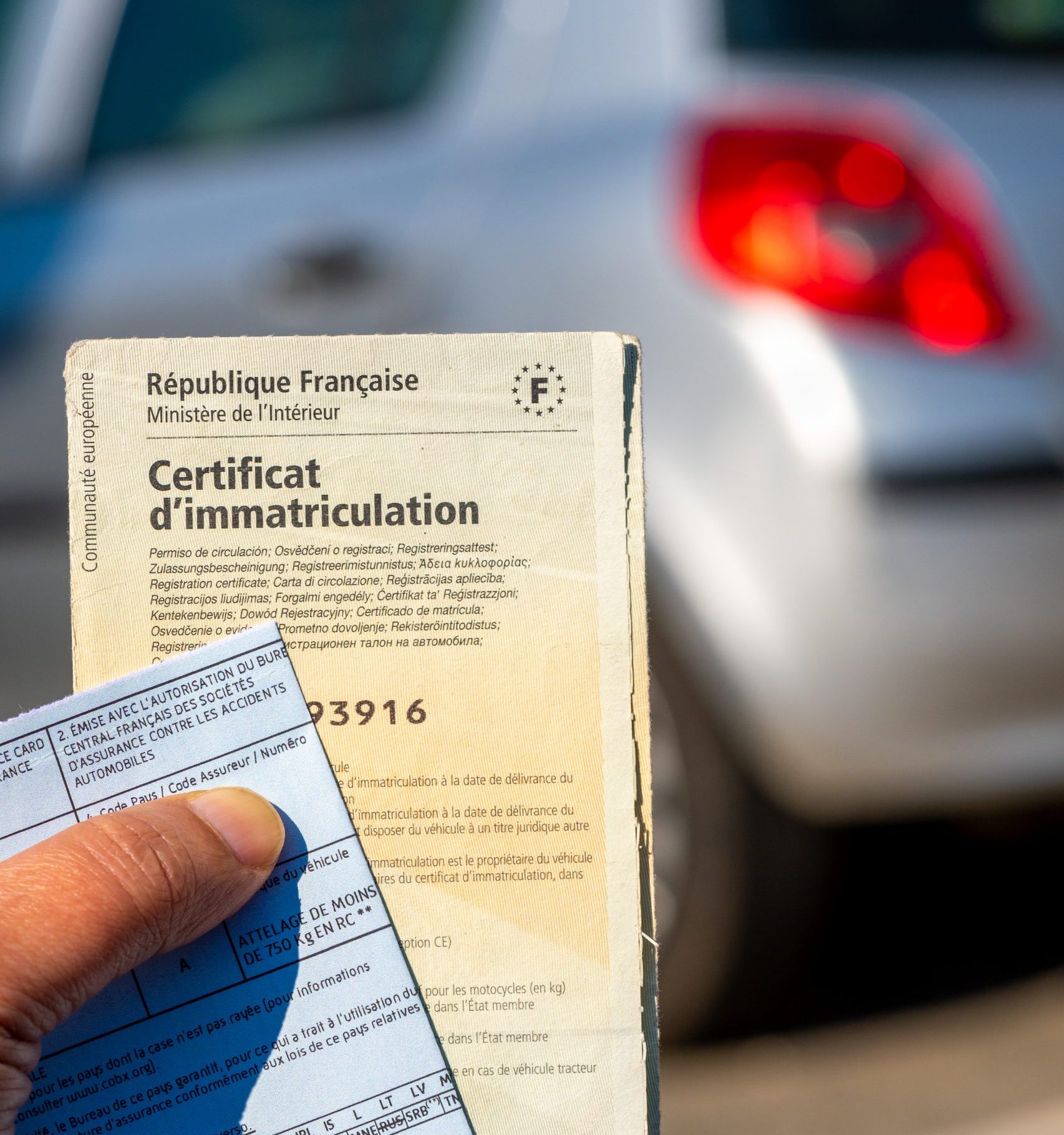 Service carte grise